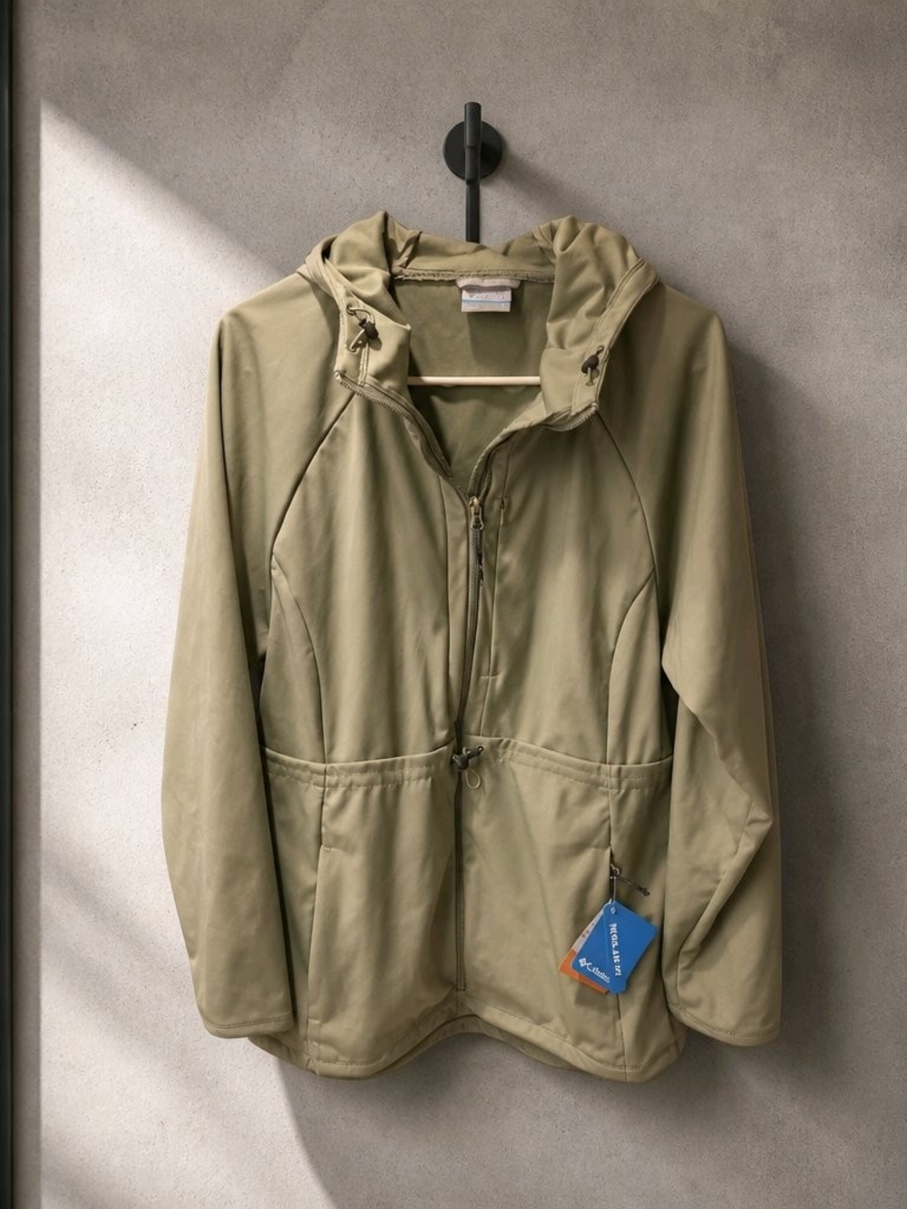 Columbia Olive Green Utility Jacket with Hood